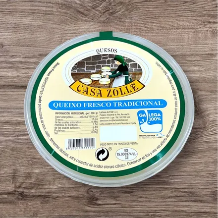 Queso fresco tarrina